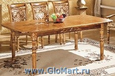 Стол классический прямоугольный

Размеры: 200 x 100 см

         в раздвижном виде: 240 х 100 см

Высота: 76 см 

Цвет: Дуб 

Материал: Массив гевеи + МДФ 

Описание: Столешница - МДФ+натуральный

шпон

Ноги стола - массив гевеи

Резьба ручной работы