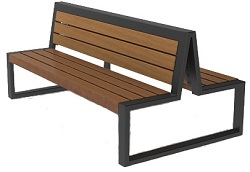 Двойная скамейка для сада ST-9377
