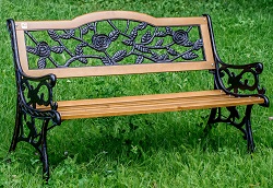 Садово-парковая скамейка из чугуна и дерева
Производство: Россия