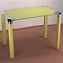стеклянный стол Джени-044 зеленый