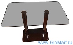 Стеклянный обеденный стол STL-71661