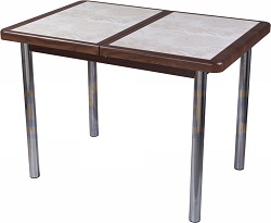 Прямоугольный стол с металлическими ножками