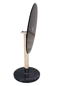 журнальный столик из черного стекла