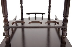 Сервировочный деревянный столик, на колесиках, МДФ
