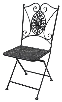 Складной металлический стул для сада TC-9436