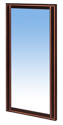 Зеркало настенное в деревяной раме KV-7750